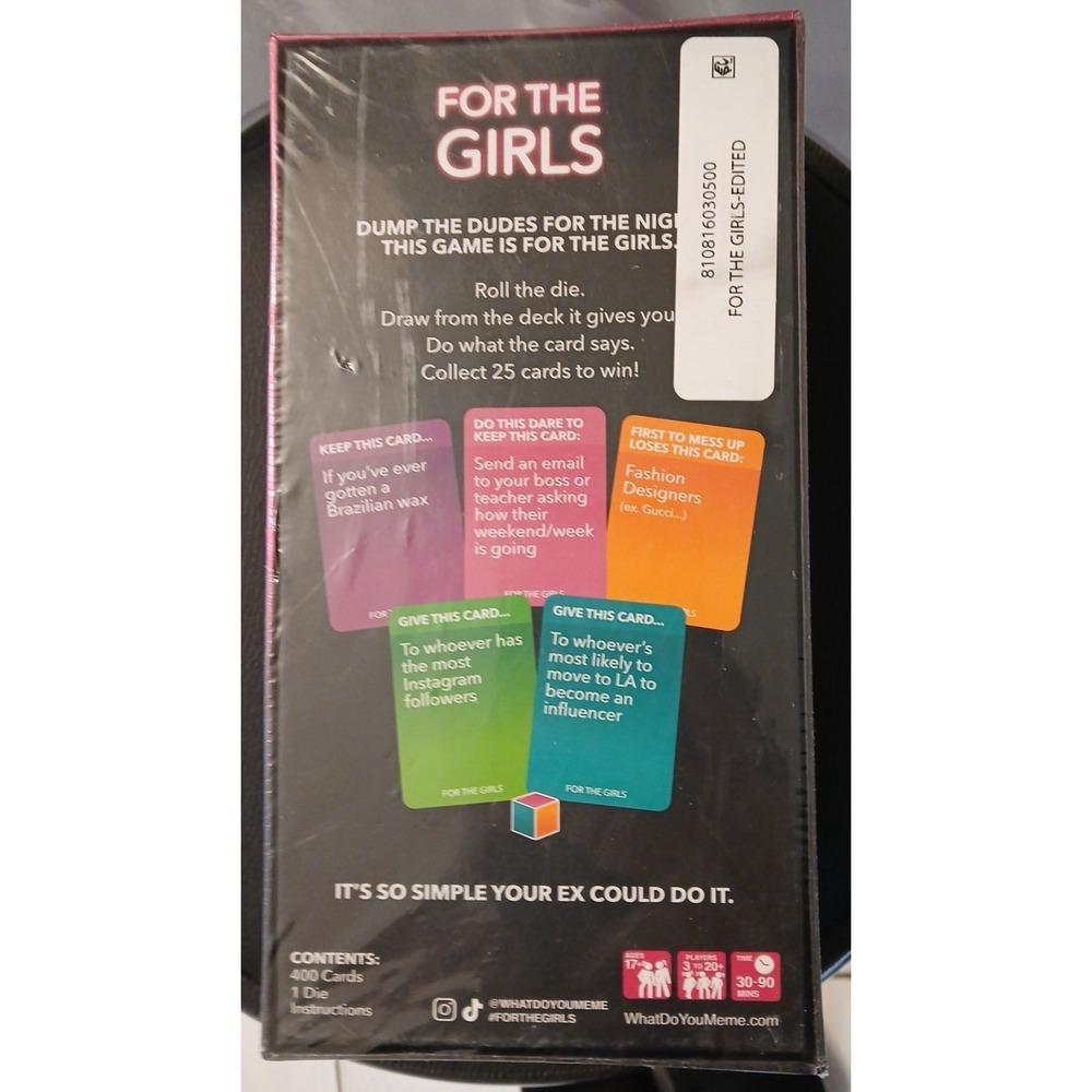 What Do You Meme? For the Girls Adult Party Game COMPLETE - Picture 8 of 8